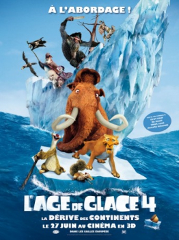 poster L'Âge de glace 4 : La Dérive des continents  (2012)