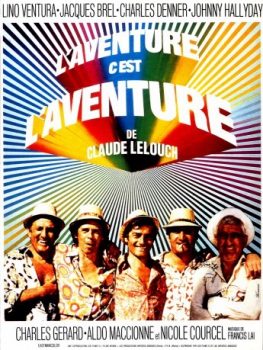 poster L'aventure, c'est l'aventure  (1972)