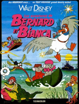 poster Les aventures de Bernard et Bianca  (1977)