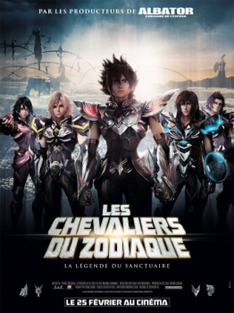 poster Les Chevaliers du Zodiaque : La Légende du Sanctuaire  (2014)