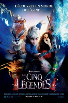 poster Les Cinq Légendes  (2012)
