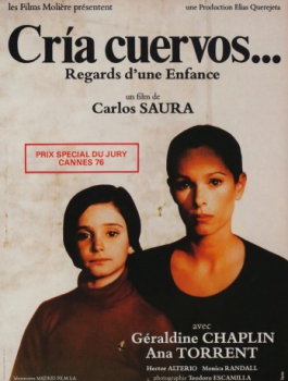poster Cría cuervos...  (1976)