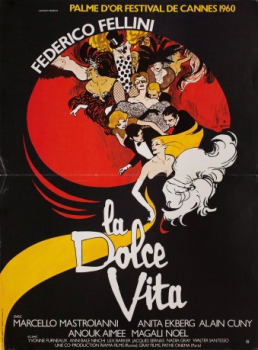 poster La dolce vita  (1960)