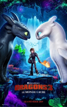 poster Dragons 3 : Le monde caché  (2019)