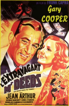 poster L'Extravagant Mr. Deeds  (1936)