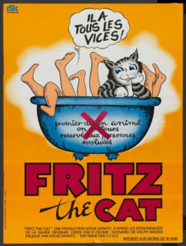 poster Fritz le chat  (1972)