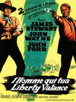 poster L'homme qui tua Liberty Valance  (1962)