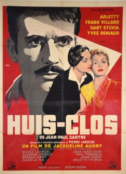 poster Huis-clos  (1954)
