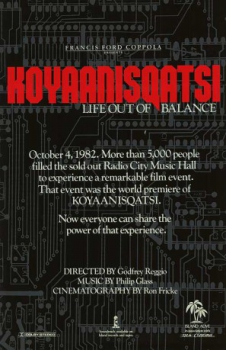 poster Koyaanisqatsi, la prophétie  (1982)