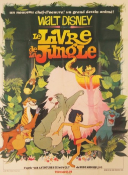 poster Le Livre de la jungle  (1967)