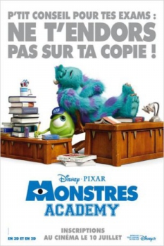 poster Monstres Academy  (2013)