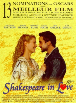poster Shakespeare in Love  (1998)