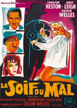 poster La soif du mal  (1958)