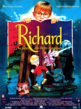 poster Richard au pays des livres magiques  (1994)